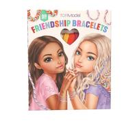Depesche TOPModel-DIY 12370 Friendship Bracelets and Pendants, Craft Set with Cotton Yarn in 12 Colours and Instructions, Colourful