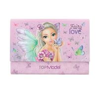 Depesche TOPModel Fairy Love 12974 Writing Paper Set in Purple Expanding Folder with Model Motif and Butterflies Includes 24 Letter Sheets in 3 Designs and 18 Envelopes