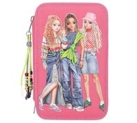 Topmodel Joy (0412910) Triple Pocket Pencil Case Pink Man