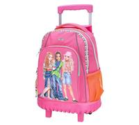 Depesche TOPModel Joy School Backpack Trolley Pink, red, S, School Backpack Style