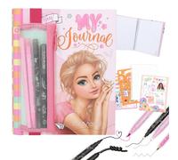 Depesche Journal TOPModel My Journal 12716 - Pink Pattern Ring Binder with Pens & Stickers