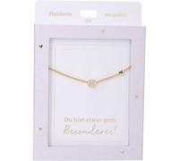 Depesche Women's Necklace with Heart Pendant, Silver or Gold, 42-47 cm, Adjustable in Different Variants with Symbols, Letters or Zodiac Signs (54)