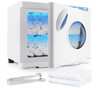 DEPFALL Hot Towel Warmer, Professional 23L Large Capacity Hot Towel Cabinet, 2 in 1 Spa Towel Warmers for Facials, Hairdresser, Salon, Estet