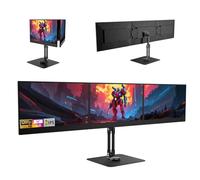 DEPGI 14" Triple Laptop Monitor Extender, Standalone Laptop Screen Extender, Versatile 3x14 FHD IPS Extended Monitor, Dual and Triple Screen Modes for All