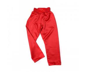 DEPICE satin, kickboxing trousers, in red, Unisex, Trousers, kbhr-210, red, 210 cm