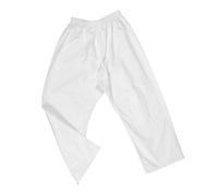 DEPICE Traditional Judo Trousers Martial Arts Single Trousers for Judo, Jiu-Jitsu, BJJ etc. 450 g/m² Cotton, White, 160 cm