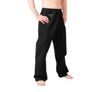 DEPICE Unisex - Adult Karate Trousers Tracksuit, Black, 180 cm