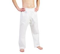 DEPICE Unisex - Adult Karate Trousers Tracksuit, White, 160 cm