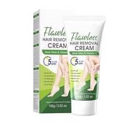 Depilatory Lotion - Gentle Smooth Formula, Travel Size with Pliable Spatula, Soothing Aloe Real Base, Quick Wipe Active Blend, for Women Men Underarms Bikini Hydrating Sensation Formula