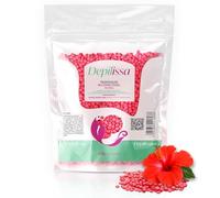 Depilissa Passion Bliss 400g Multidirectional Wax Beads - Vegan Rosin-Free Stripless Hot Wax, Made in Italy, Low-Temperature Film Wax for Face, Bikini, Brazilian & Full Body