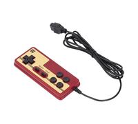 Depisuta 1 Piece Wired 8 Bit TV Red and White Machine Video Game Player Controller, 9 Pin Childhood Mini Classic Console Handle Gampad, Wired Game Controller, Birthday Gifts