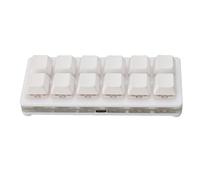 Depisuta 12 Key Mechanical Gaming Keyboard, Compact and Portable Single Handed Programmable Mechanical Keyboard with Hot Swappable Switches & RGB Lights, Macro Keyboard for Office Work