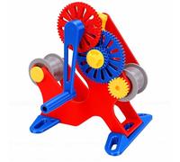 Depisuta 3D Printer Filament Respooler, Hand Cranked Detachable Modular 1kg Filament Rewinder Universal Wire Welding Thread Winder with Central Handle for 3D Printing Hobbyists