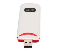 Depisuta 4G Mobile WiFi SIM Card Slot 300Mbps Unlocking Pocket Hotspot Device Wireless Network Router White for Outdoor Live Streaming