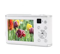 Depisuta 4K Digital Camera, 48MP 16X Digital Zoom Autofocus Anti Shake Point and Shoot Vlogging Camera 2.8in IPS Screen Rechargeable Compact Small Camera with Mic Webcam Pause for Teens