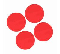 Depisuta 4PCS Air Hockey Pucks, Plastic Air Ice Hockey Pucks for Game Tables Equipment, Accessories, Great Goal Handles Pushers Replacement Accessories, for Fun and Entertainment (Large (82mm))