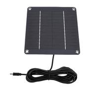 Depisuta 4W Solar Panel for Security Camera, 12V Type C Solar Panel C harger, B0CD65SS1R Monocrystalline for Garden Lamps and Security Cameras