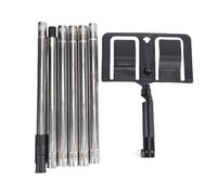 Depisuta Adjustable Paint Shield Holder, Adjustable Angle Multifunctional Extended Cardboard Spray Shield Holder for Paint Brush, for Paper Cardboard Plastic Metal