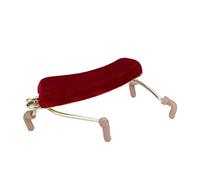 Depisuta Adjustable Shoulder Rest with Flexible Legs for 3/4 4/ Fiddle Violin Comfortable Red Shoulder Rest for Violinists