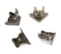 Depisuta Ancient Jewel of Decorative Wood Wood Box Feet of The Protective Leg for The Furniture Cabinet - Unique Shape The Beast Foot - 4 Suitable Package for Boxes, Jewelry