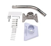 Depisuta Antenna Mount, Mounting Kit with Pipe Adapter for Gen3 V3 Standard Dish, 88 Degree Adjustable Tilt for Better Signal, Weather Proof, Compatible with Satellite