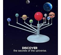 Depisuta Astronomical Lighting Solar Luminous Ball System 9 Planets, DIY Scientific Educational Toy for the Development of Brain Coordination in Hand for Children
