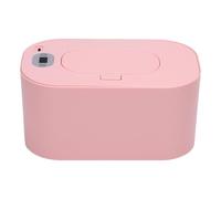 Depisuta Baby Wipe Warmer, 30s Fast and Even Heating Wet Wipes Dispenser, USB Powered Portable Wet Wipe Warmer, Diaper Warmers for Home Car Outdoor (Roseate Temperature Adjustment)
