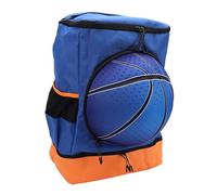 Depisuta Basketball Backpack, Oxford Cloth Breathable Soccer Backpack Sports Bag with Separate Ball Holder & Shoes Compartment, for Basketball, Soccer,Volleyball, Gym (Size 4 Ball)
