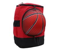 Depisuta Basketball Backpack, Oxford Cloth Breathable Soccer Backpack Sports Bag with Separate Ball Holder & Shoes Compartment, for Basketball, Soccer,Volleyball, Gym (Size 6 Ball)