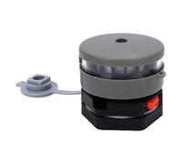 Depisuta Boat Navigation Light, Red and Green LED Marine Navigation Light with 6 Red 6 Green LEDs 120° Beam Angle 1NM Visibility, for Kayak Canoe Small Boat Inflatable