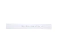 Depisuta Breaker Bus Bar, Pure Copper Conductivity Insulation 1P Bus Bar with Wear Resist for Schools Hospitals Hotels Home C45 DZ47 IC65N Type (8 Way)