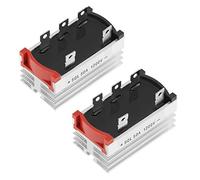 Depisuta Bridge Rectifier 3 Phase Diode 50 Amp 1200V Aluminum - Converter for Stable Performance - 2pcs, Fits Various Applications