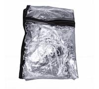 Depisuta Camping Trolley Rain Cover, PVC Water Proof Windproof Snowproof Universal Trolley Cart Cover with Dual Zippered Doors Ventilation, for Camping Picnic Garden Outdoor Use