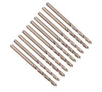 Depisuta Cobalt Drilling Bit in Stainless Steel M35 Drilling Force of Torsion Exercises for HSS-Co Exercises in Stainless Steel, 10 Pieces Placed for Metal Work (3.5mm)