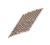 Depisuta Cobalt Drilling Bit in Stainless Steel M35 Drilling Force of Torsion Exercises for HSS-Co Exercises in Stainless Steel, 10 Pieces Placed for Metal Work (4.5mm)
