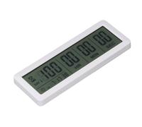 Depisuta Digital Countdown Timer, 999Days Count Down Clock with Large Display for Wedding Vacation Retirement Holiday (White)