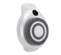 Depisuta Electric Back Scrubber for Shower, Automatic Rotation Wall Mounted Exfoliating Brush 3 Speed Adjustable Rechargable Body Shower Brush with Replacement Silicone Heads
