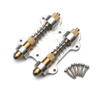 Depisuta Electric Guitar Brass Tremolo Bridge, Zero Point Return System Guitar Tremolo Stopper Stabilizing Device Kit for Multiple Electric Guit ars Model, Easy Installation (Double)