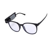 Depisuta FPV Glasses Camera, 2.7K HD WiFi Video Recording Glasses 110° Wide Angle Built in Speaker Mic Head Mounted First Person View Sports Action Camera for Hiking Cycling