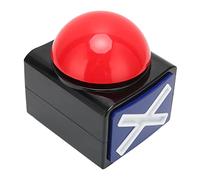 Depisuta Game Answer Buzzer, Game Buzzer with Light & Alarm Sound Quiz Got Talent, Show Button Box Party Contest Prop Toy, Buttons for Show for Kids Adult