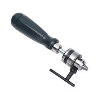 Depisuta Hand Drill, Powerful Manual Crank Drill Holes with 5Pcs Bit Set, 0.6mm to 6mm Mini Manual Hand, Woodworking Tool for Wood Plastic Acrylic Circuit Board Punching