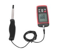 Depisuta Handheld Anemometer, Portable High Accuracy Mini Digital Wind Speed Meter with Temp Humidity Display, Detachable Extensible Wind Speed Sensor, for Outdoor Sailing Surfing
