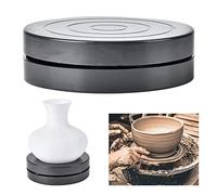 Depisuta HandMade Craft Plastic Turntable for Clay/Ceramic Pottery Sculpture Tool, Students Accessories [11.5cm Diameter] (Diameter 11.5)