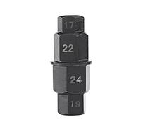 Depisuta High Motorcycle Wheel 17 19 22 22 Mm Withdrawal Tool from The Hexagonal Spindle Driver for Fans of Dirt