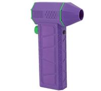 Depisuta Jet Dry Mini Blower, Portable 110000 RPM Power Turbo Jet Blower with Flashlight USB Rechargeable Cordless Air Super Fan Air Duster for Car, Camping (Purple)