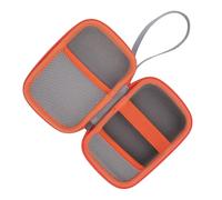 Depisuta Kids Music Player Hard Case,Nylon EVA with Mesh Pocket for Storage and Protection with 36 Cards Capacity for Mini Player