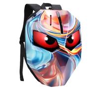 Depisuta LED Backpack with Programmable Screen, APP Control Motorcycle Backpack, Water proof Hard Shell LED Helmet Bag, Hard Case Laptop for Travelling Camping Cycling