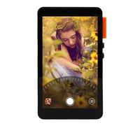 Depisuta Magnetic Phone Vlog Selfie Monitor Screen, 4 Inch HD Wide Angle Wireless Back Camera Monitor with 10X Zoom, Sound Same Screen, Language Switching, for Phone Recording