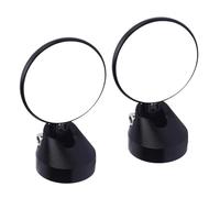Depisuta Motorcycle Bar End Mirrors, Round Rear View Mirror with Enhanced Clarity for Sprint 50 150 Prima 50 150 GTS 250 300 2013-2024 (Black)