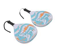 Depisuta Padel Racket with High Density Pro EVA Core | ABS Frame 46.5x26x3.9cm Size Outdoor Sports Use Includes 3 Tennis Balls Ergonomic Grip for Casual Play
